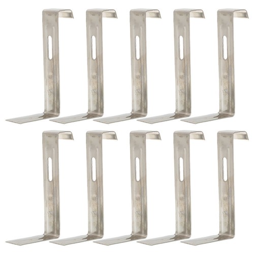 Metal roof tile clips - roof,