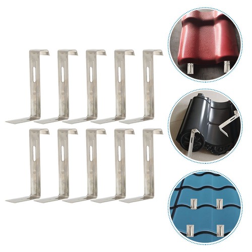 10pcs silver iron roof tile - 10pcs,